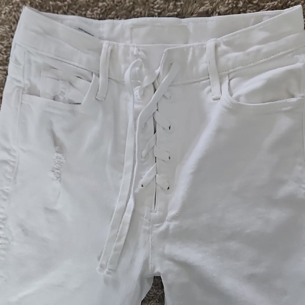 MOTHER Superior The Lace Up Dazzler Ankle Chew - Picture 5 of 13